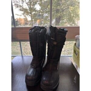 Baffin Polar Proven Black Boots US Women's Size 8 Icefield 4010-0172